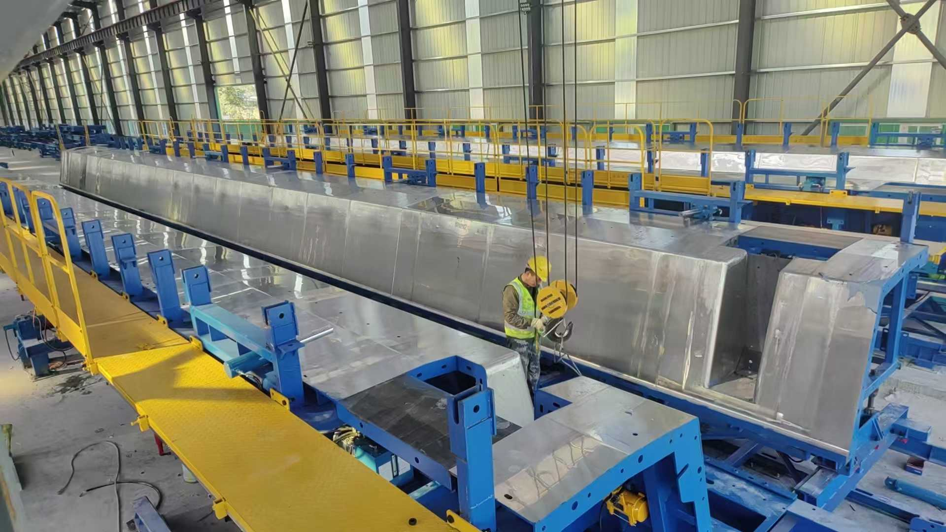 中铁大桥局广深改扩建智慧梁厂