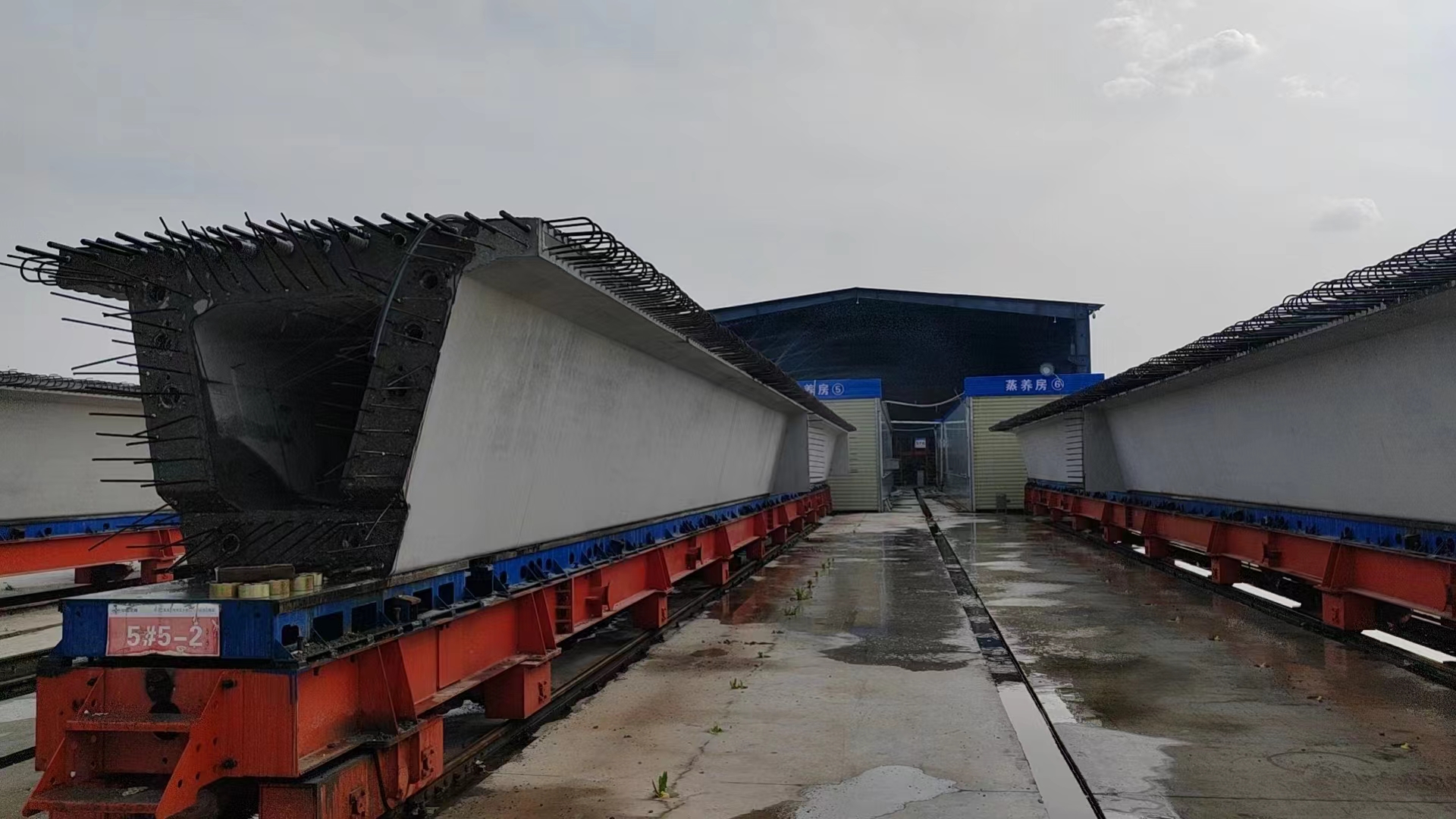 中建七局鄂州机场高速智慧梁场